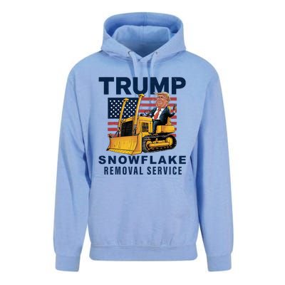 Trump Snowflake Removal Service Funny Donald Trump 2024 Unisex Surf Hoodie