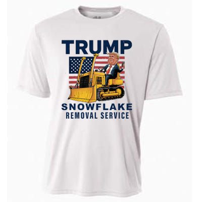 Trump Snowflake Removal Service Funny Donald Trump 2024 Cooling Performance Crew T-Shirt