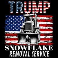 Trump Snowflake Removal Service Funny Donald Trump 2024 Bag