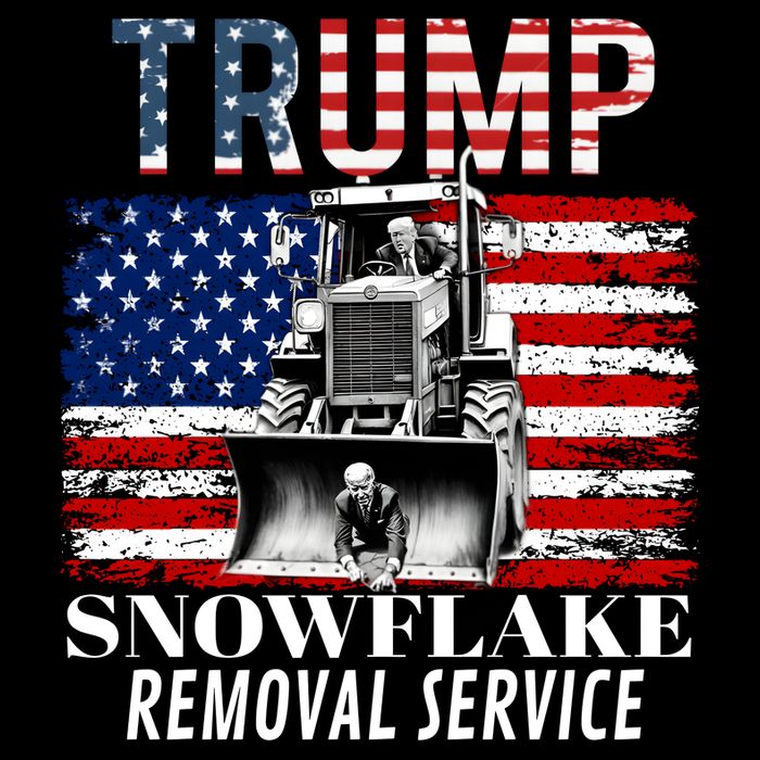 Trump Snowflake Removal Service Funny Donald Trump 2024 Bag