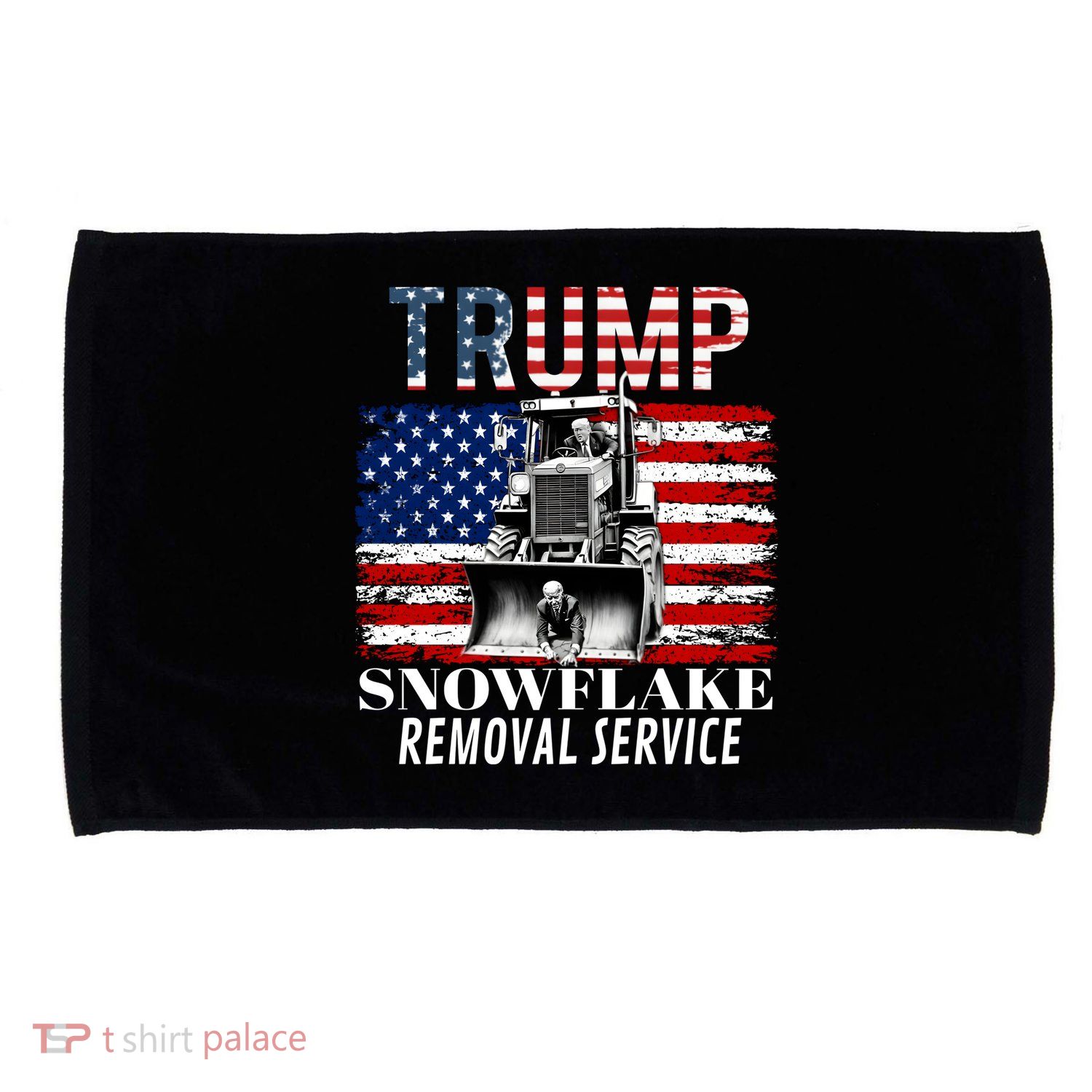 Trump Snowflake Removal Service Funny Donald Trump 2024 Microfiber Hand Towel