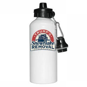 TrumpS Snowflake Removal Service Funny Trump 2024 Aluminum Water Bottle