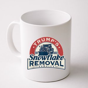 TrumpS Snowflake Removal Service Funny Trump 2024 Coffee Mug