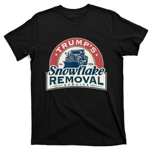 TrumpS Snowflake Removal Service Funny Trump 2024 T-Shirt