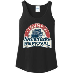 TrumpS Snowflake Removal Service Funny Trump 2024 Ladies Essential Tank