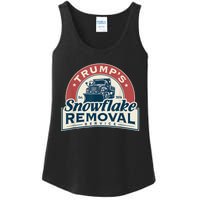 TrumpS Snowflake Removal Service Funny Trump 2024 Ladies Essential Tank