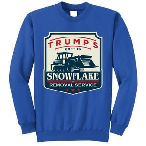 TrumpS Snowflake Removal Service Funny Donald Trump 2020 Cute Gift Sweatshirt