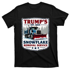 TrumpS Snowflake Removal Service Funny Trump 2024 T-Shirt