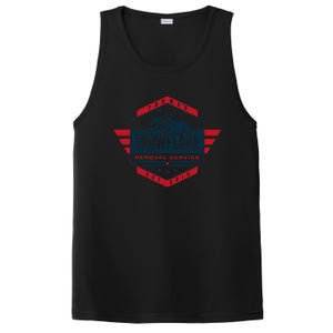 TrumpS Snowflake Removal Service Funny Donald Trump 2024 PosiCharge Competitor Tank