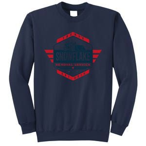 TrumpS Snowflake Removal Service Funny Donald Trump 2024 Sweatshirt