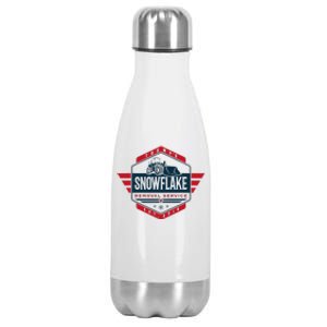 TrumpS Snowflake Removal Service Funny Donald Trump 2024 Stainless Steel Insulated Water Bottle