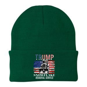 Trump Snowflake Removal Service Donald Trump 2024 Knit Cap Winter Beanie