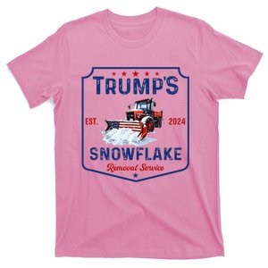 TrumpS Snowflake Removal Service Funny Trump 2024 T-Shirt