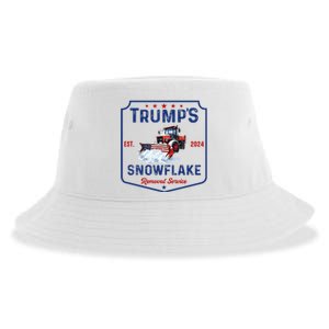 TrumpS Snowflake Removal Service Funny Trump 2024 Sustainable Bucket Hat