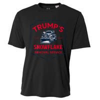 TrumpS Snowflake Removal Service Funny Trump 2024 Cooling Performance Crew T-Shirt