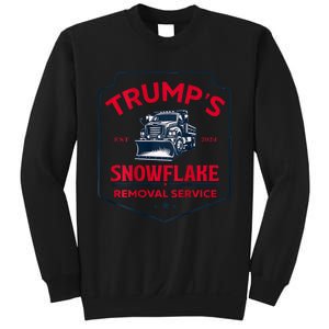 TrumpS Snowflake Removal Service Funny Trump 2024 Sweatshirt