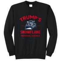 TrumpS Snowflake Removal Service Funny Trump 2024 Sweatshirt