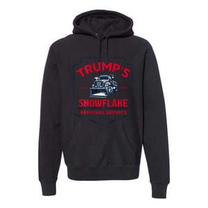 TrumpS Snowflake Removal Service Funny Trump 2024 Premium Hoodie