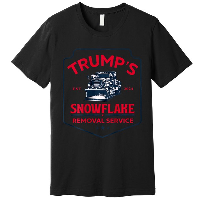 TrumpS Snowflake Removal Service Funny Trump 2024 Premium T-Shirt