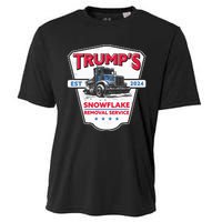 Trumps Snowflake Removal Service Funny Trump 2024 Cooling Performance Crew T-Shirt