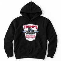 Trumps Snowflake Removal Service Funny Trump 2024 Hoodie