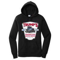 Trumps Snowflake Removal Service Funny Trump 2024 Women's Pullover Hoodie