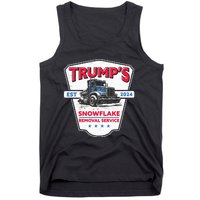 Trumps Snowflake Removal Service Funny Trump 2024 Tank Top