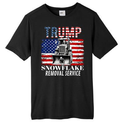 Trump Snowflake Removal Service Funny Donald Trump 2024 Tall Fusion ChromaSoft Performance T-Shirt