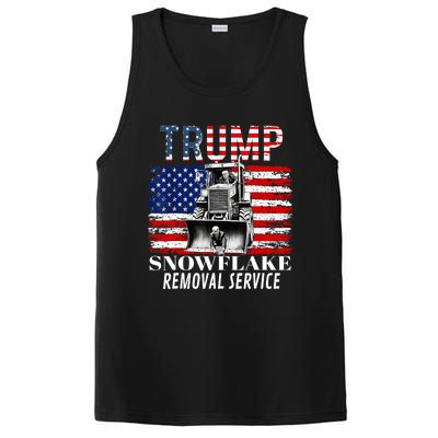 Trump Snowflake Removal Service Funny Donald Trump 2024 PosiCharge Competitor Tank