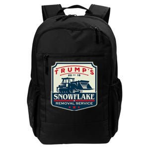 TrumpS Snowflake Rmoval Service Funny Donald Trump 2024 Daily Commute Backpack