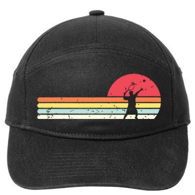 Tennis Shirts Retro Style 7-Panel Snapback Hat