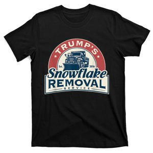 Trumps Snowflake Removal Service Funny Trump 2024 T-Shirt