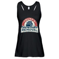 Trumps Snowflake Removal Service Funny Trump 2024 Ladies Essential Flowy Tank