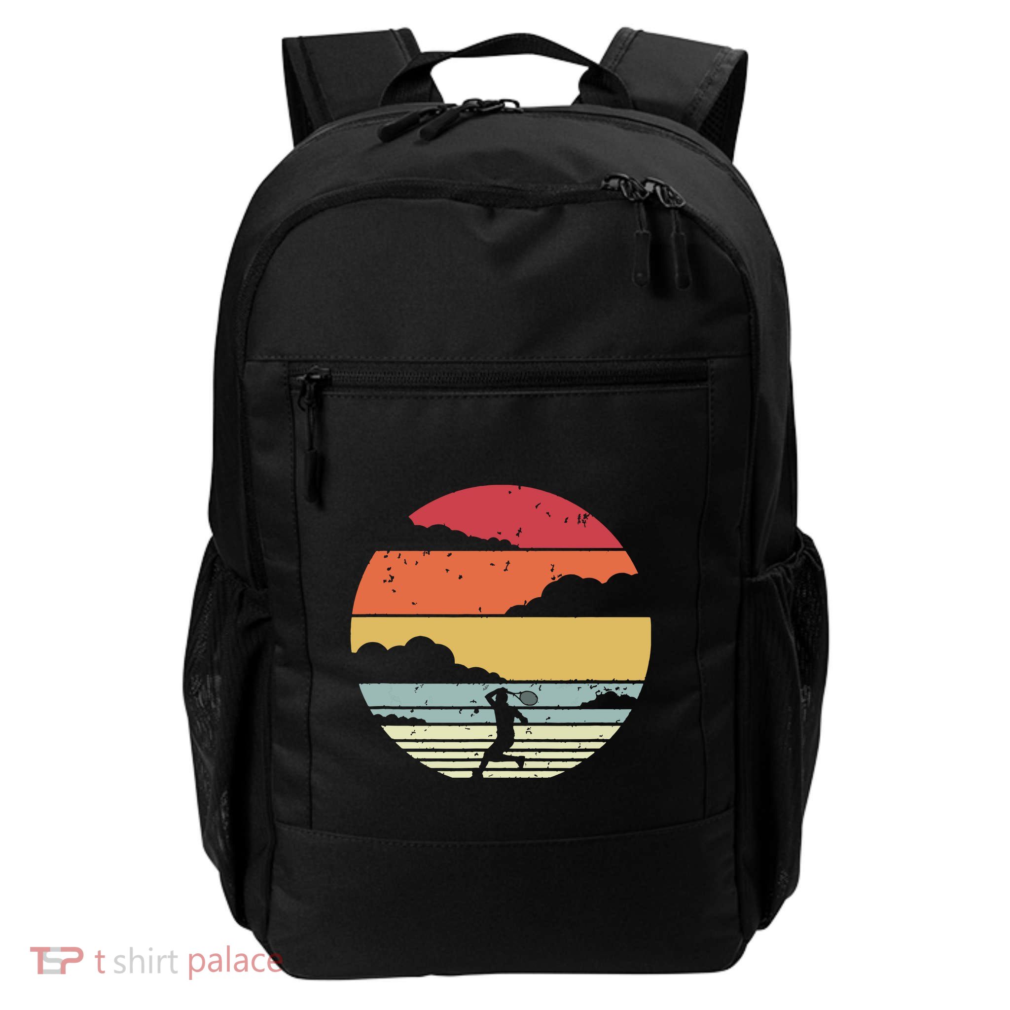 Tennis Shirts Retro Style Backpack