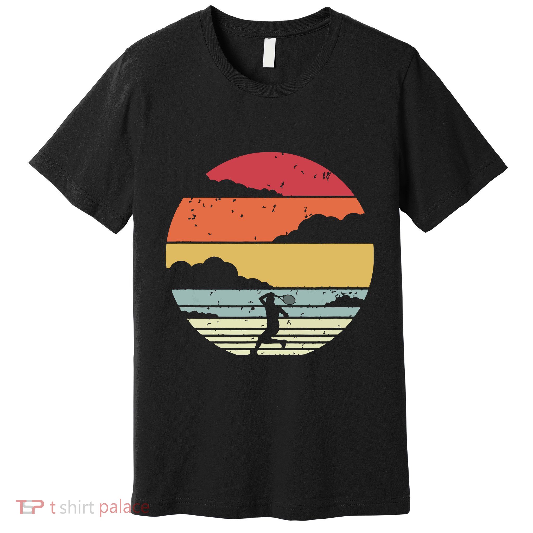 Tennis Shirts Retro Style Premium T-Shirt