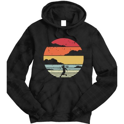 Tennis Shirts Retro Style Tie Dye Hoodie