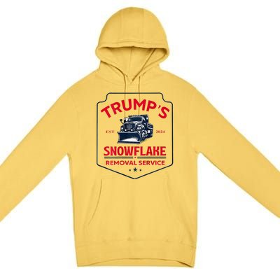 TrumpS Snowflake Removal Service Premium Pullover Hoodie