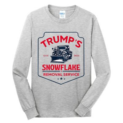 TrumpS Snowflake Removal Service Tall Long Sleeve T-Shirt