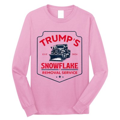 TrumpS Snowflake Removal Service Long Sleeve Shirt