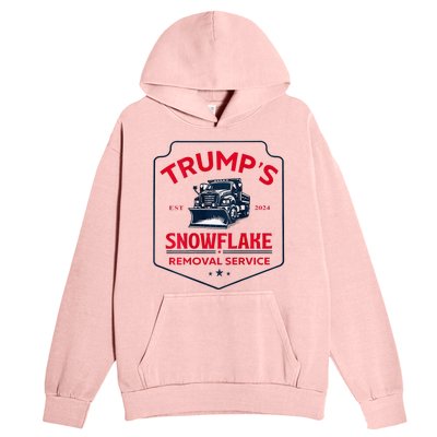 TrumpS Snowflake Removal Service Urban Pullover Hoodie