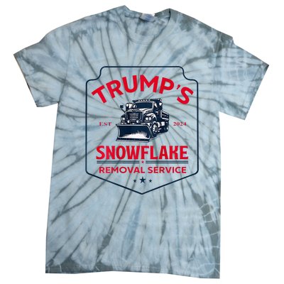 TrumpS Snowflake Removal Service Tie-Dye T-Shirt