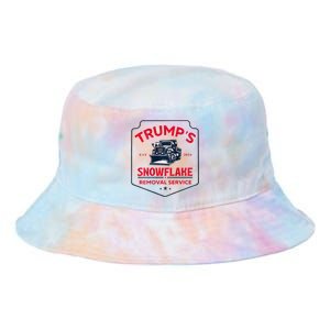 TrumpS Snowflake Removal Service Tie Dye Newport Bucket Hat