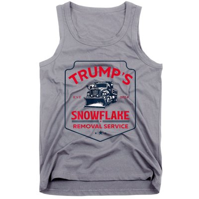 TrumpS Snowflake Removal Service Tank Top