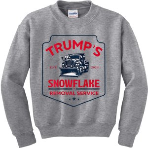 TrumpS Snowflake Removal Service Kids Sweatshirt