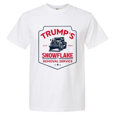 TrumpS Snowflake Removal Service Garment-Dyed Heavyweight T-Shirt