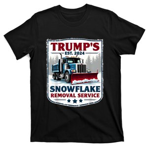 TrumpS Snowflake Removal Service Funny Trump 2024 T-Shirt