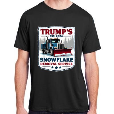 TrumpS Snowflake Removal Service Funny Trump 2024 Adult ChromaSoft Performance T-Shirt