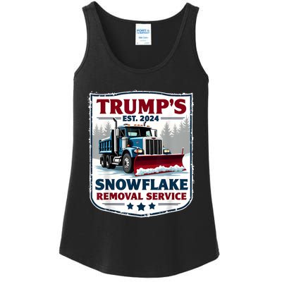 TrumpS Snowflake Removal Service Funny Trump 2024 Ladies Essential Tank