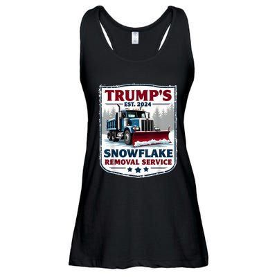 TrumpS Snowflake Removal Service Funny Trump 2024 Ladies Essential Flowy Tank