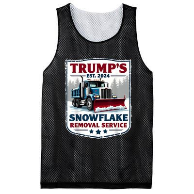 TrumpS Snowflake Removal Service Funny Trump 2024 Mesh Reversible Basketball Jersey Tank